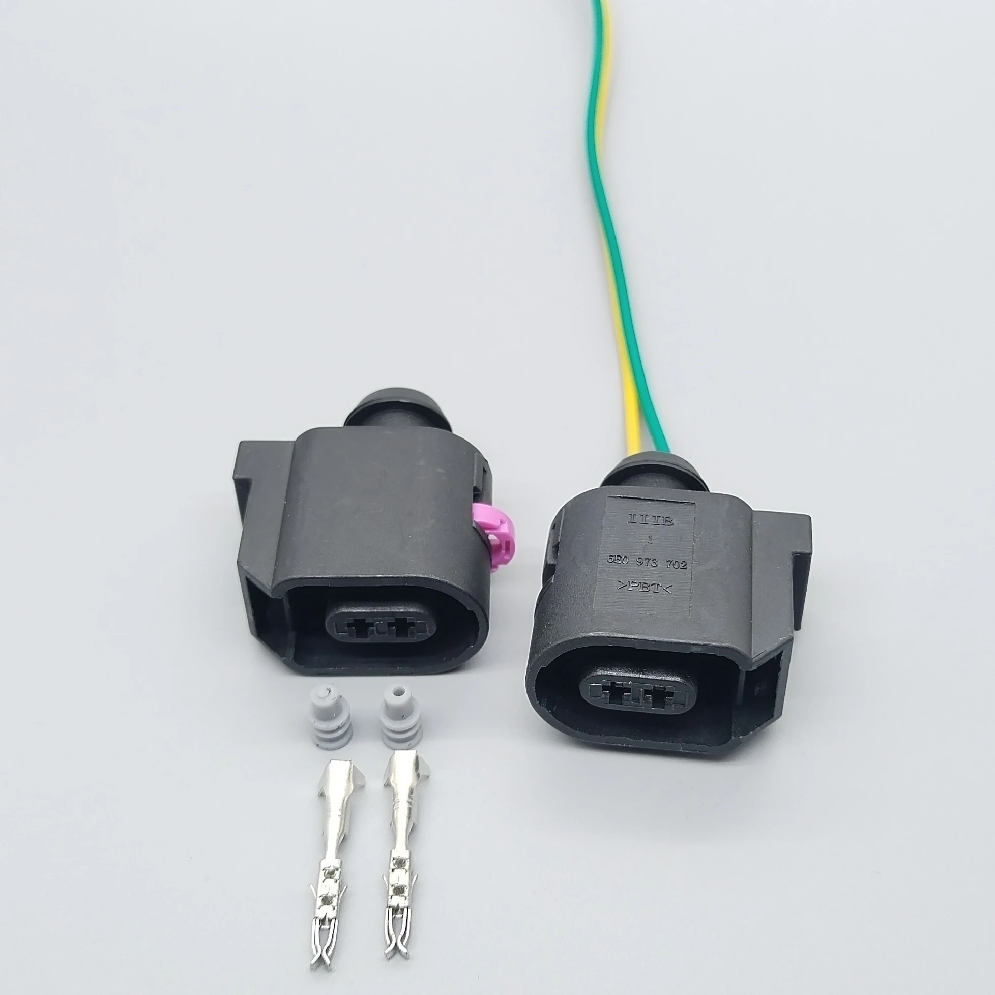 Shhworldsea 6E0973702 Cable sensor frenos 2 pines para VW Audi - imagen 2