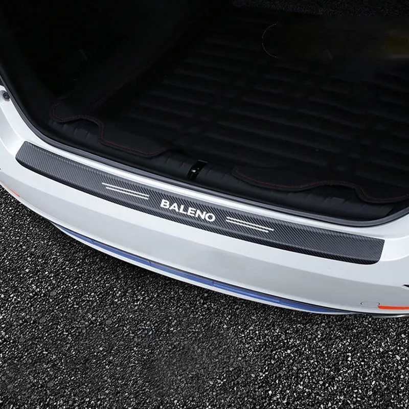 Protector de umbral Suzuki Baleno efecto fibra de carbono - imagen 5