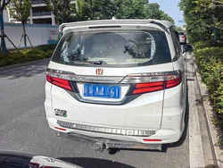 Alerón maletero Honda Odyssey Elysion 2015-2021 ABS negro brillo
