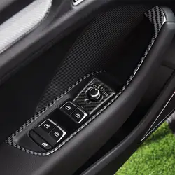 Embellecedor elevalunas de fibra de carbono para Audi A3/S3/RS3 8V