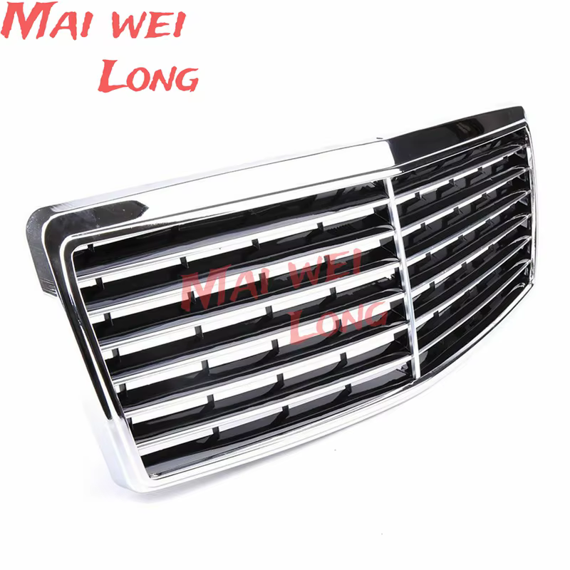 Parrilla parachoques delantero cromada para Mercedes-Benz Clase S W140 - imagen 3
