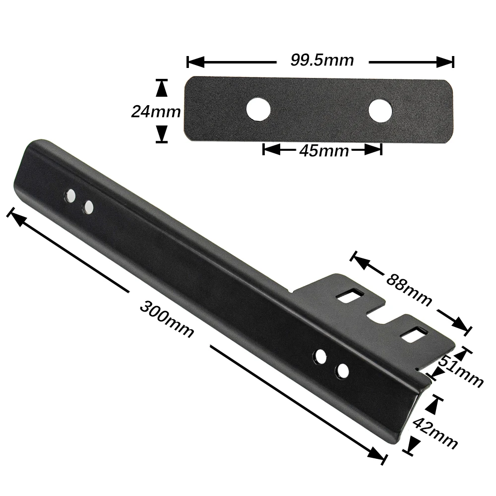 JDM relocalizador de matrícula de aluminio para Honda Civic - imagen 4