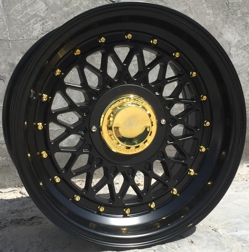 Ruedas clásicas de aleación 15x8,0 ET0 – 4x100 y 4x114,3 para coche