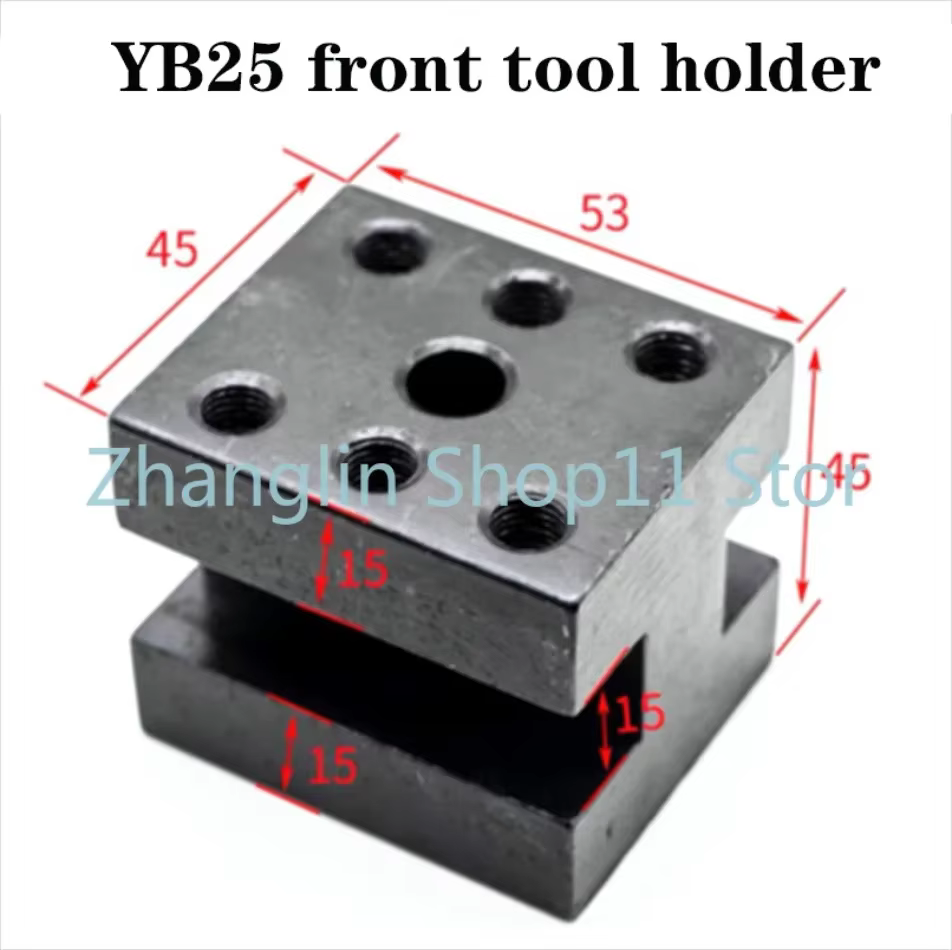 Portaherramientas Torno YB15 YB25 – Bloqueo cuchilla delantera/trasera - imagen 5