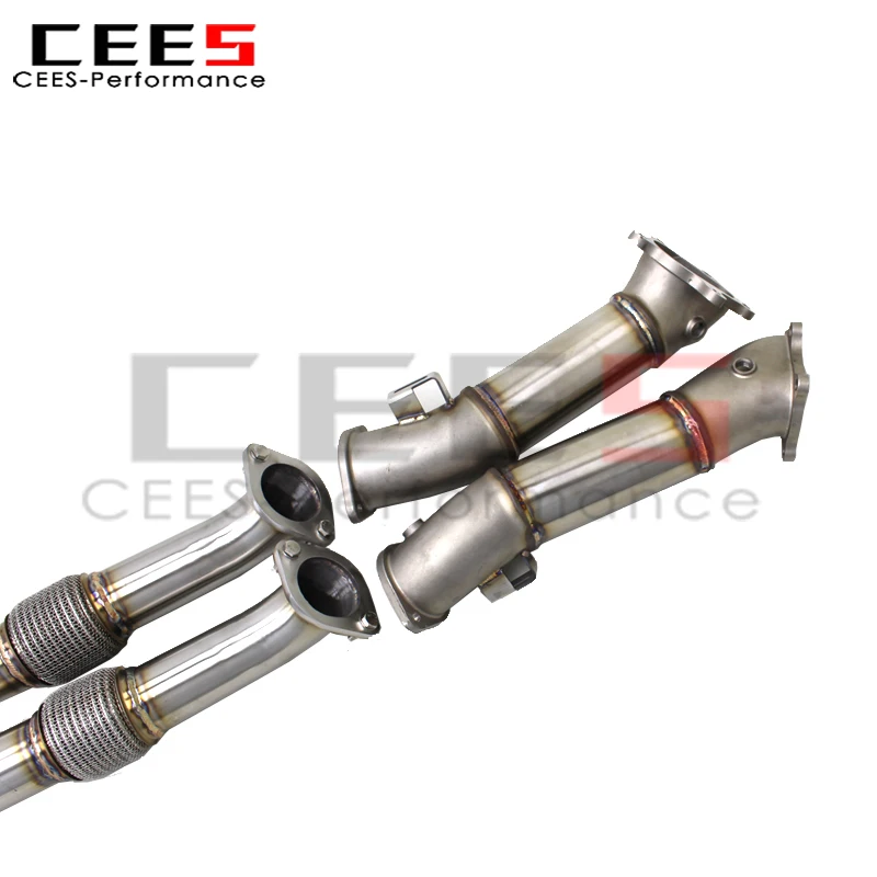 Tubo Y de escape Cees Catback para Nissan GT-R R35 3.8 TT - imagen 5