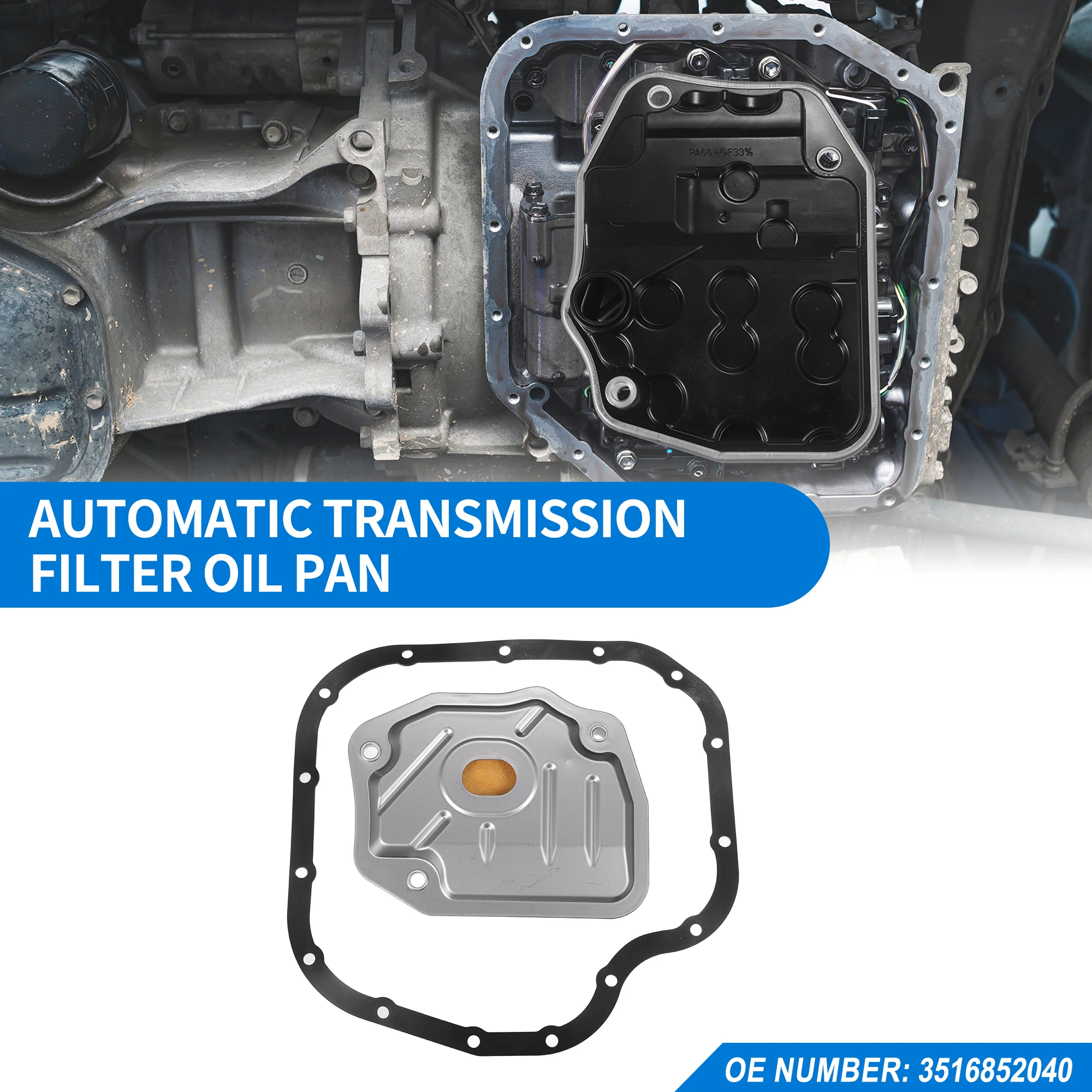 UXCELL Junta de aceite y filtro de transmisión – Yaris VIOS 2005-2013 - imagen 2