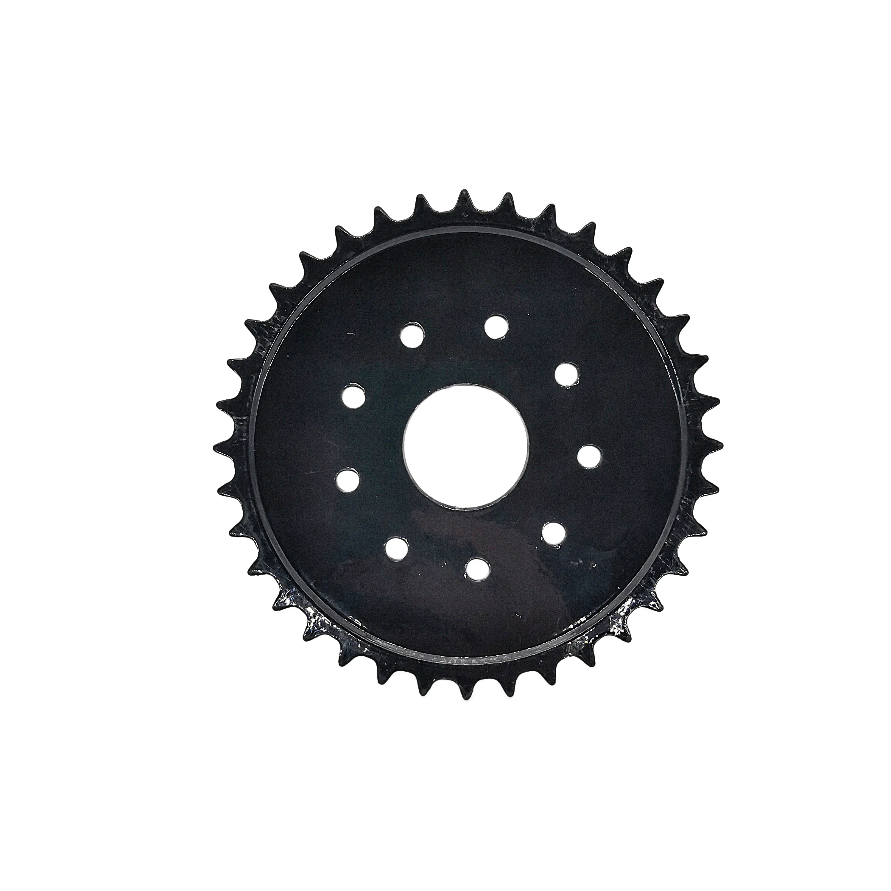 Piñón transmisión trasera con soportes, bici motorizada 49-80 cc - imagen 3