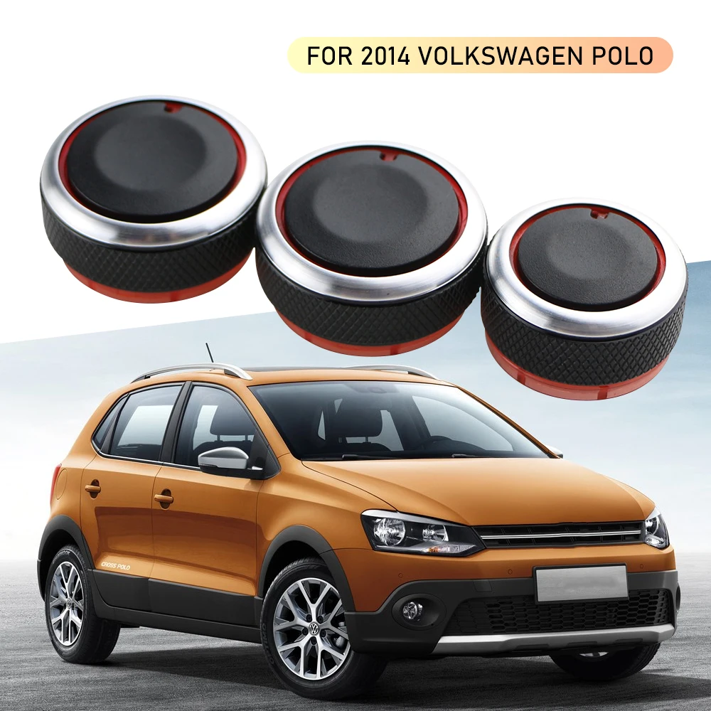 Juego de perillas del climatizador VW Polo 2002-2014