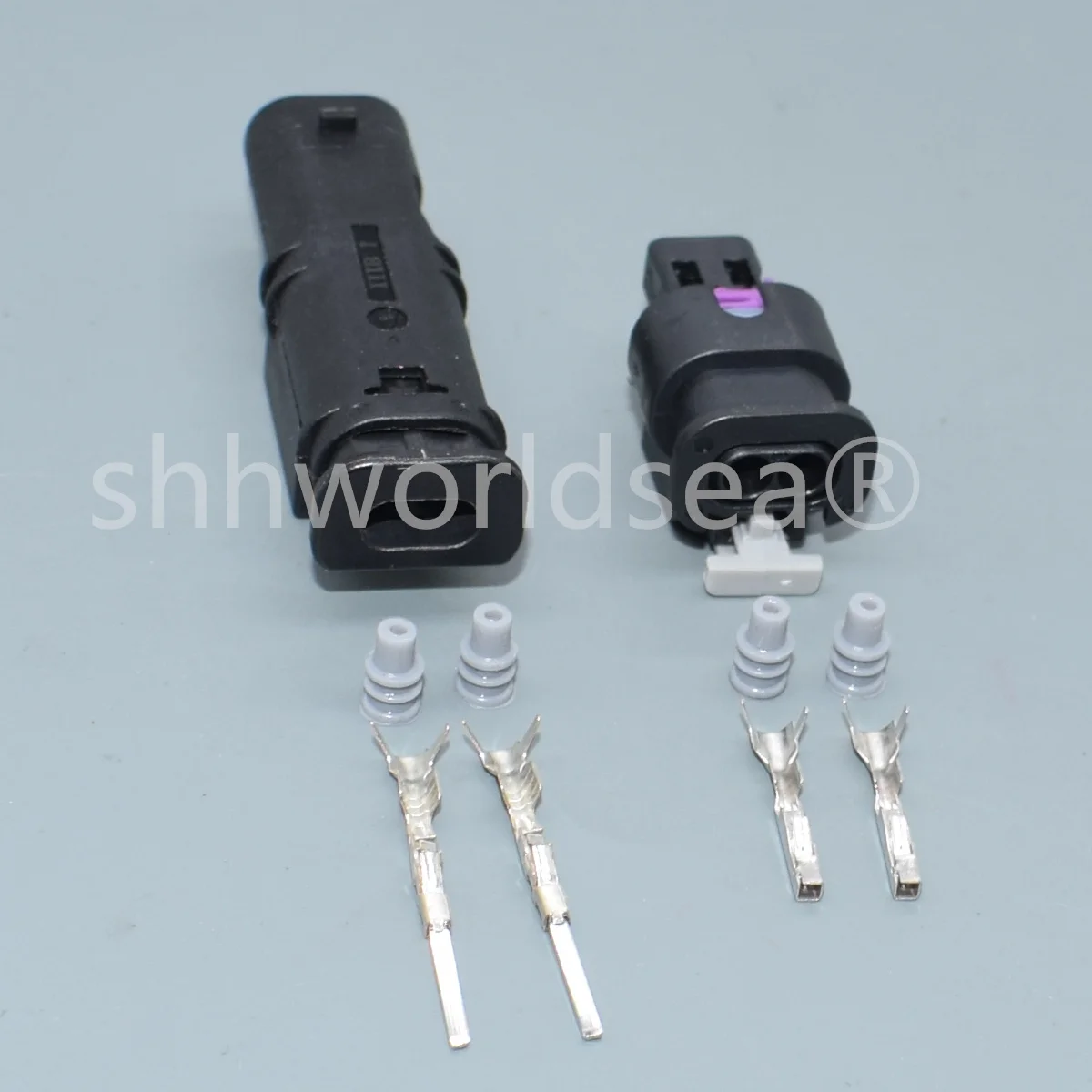Shhworldsea, conector de inyector de 2 pines para VW y Audi - imagen 5