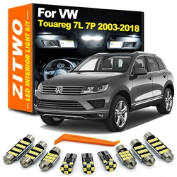 ZITWO kit bombillas LED de cúpula interior para VW Touareg 7P