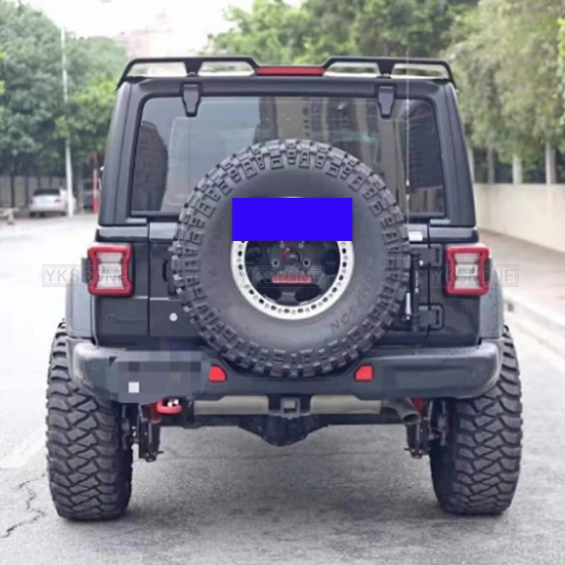 Alerón de techo Jeep Wrangler JK JL 2018-2024 luz freno integrada - imagen 3