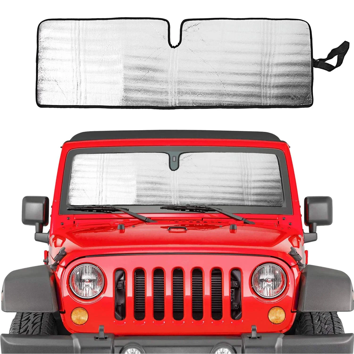 Parasol de aluminio para Jeep Wrangler TJ/JK/JL y Gladiator JT - imagen 2