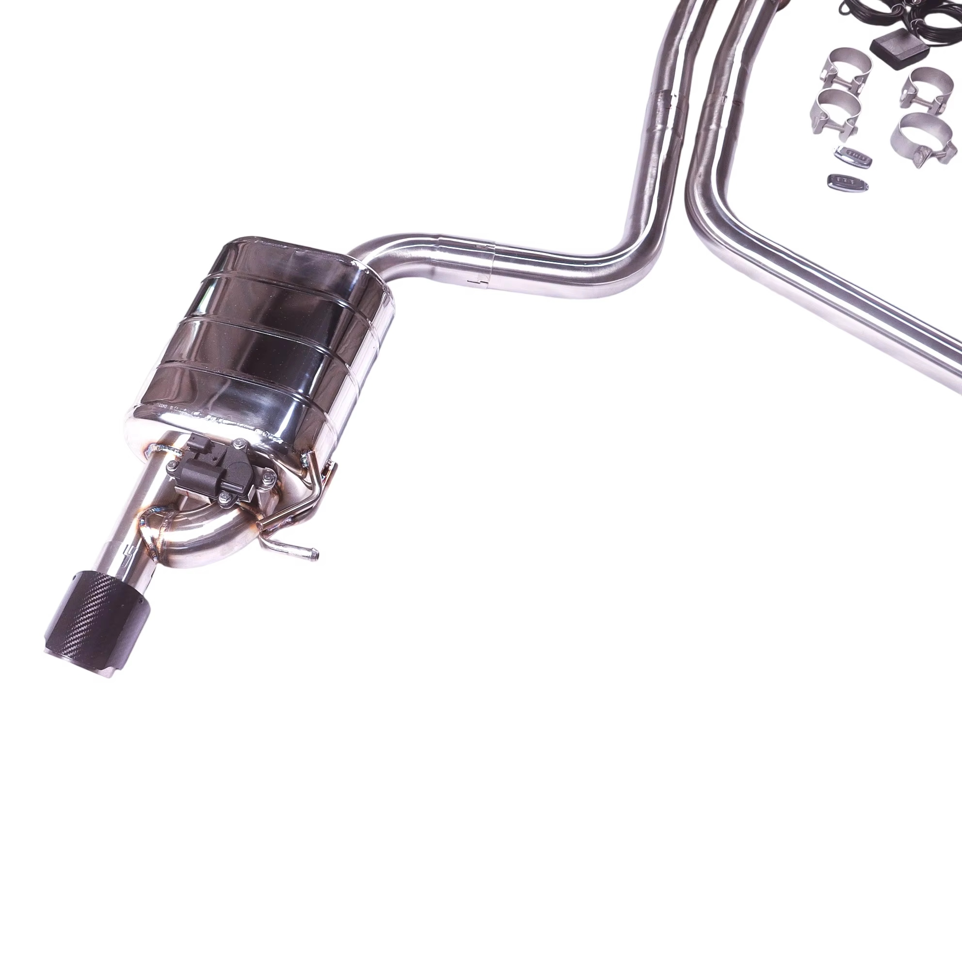Escape GFC catback doble salida acero inox – Audi A6 2009-2018 3.0T V6 - imagen 4