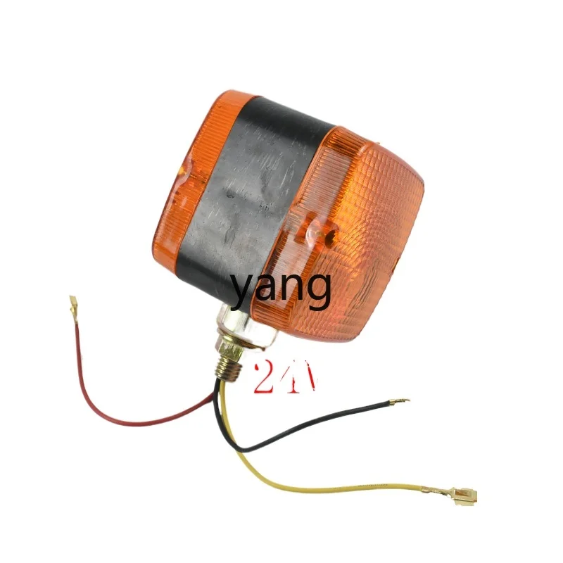 Faro delantero cuadrado CX 12/24 V para horquilla, doble cara - imagen 2