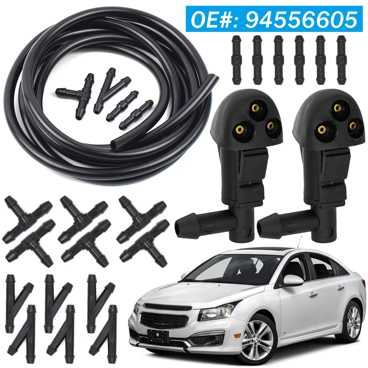Boquilla limpiaparabrisas delantera Chevrolet Cruze MK1