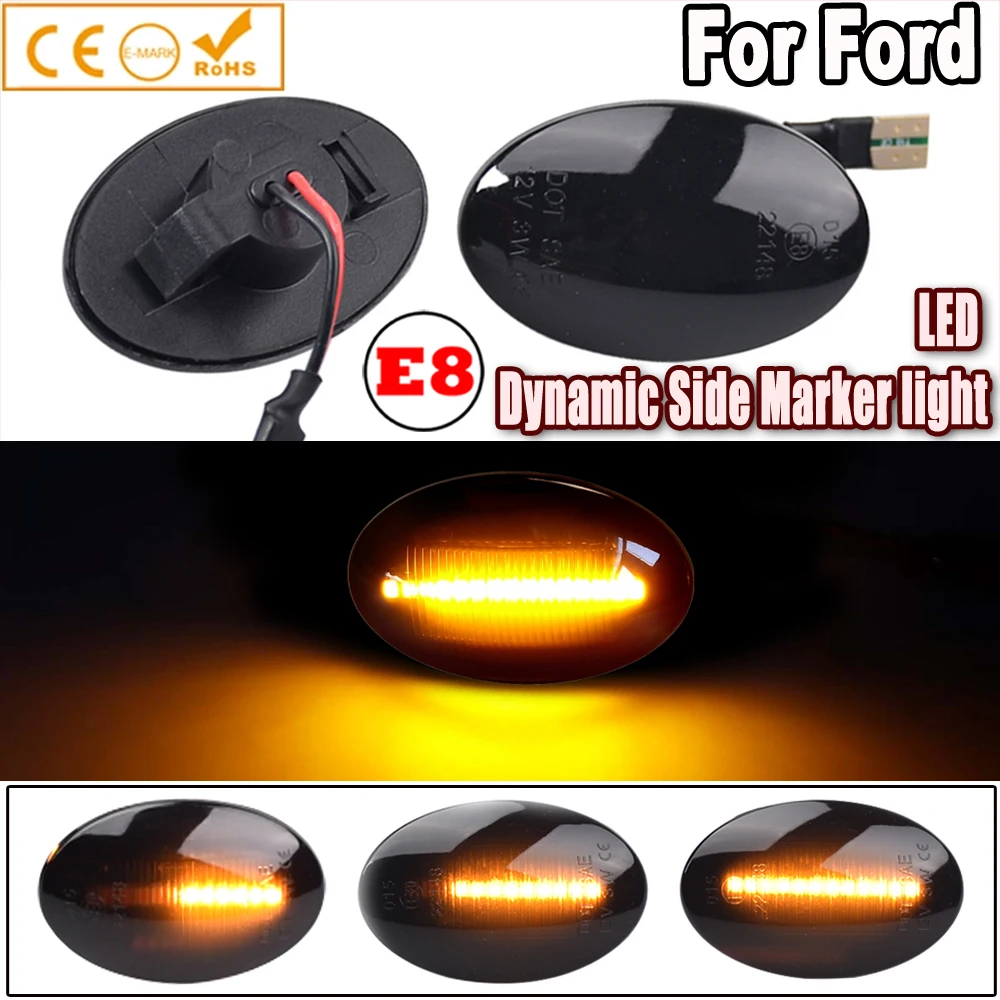 Intermitente LED dinámico lateral Ford Fiesta MK4 KA Transit - imagen 5