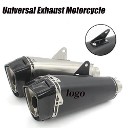 Silenciador de escape universal 51 mm para moto con DB Killer