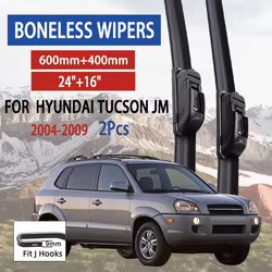 Escobillas limpiaparabrisas delanteras Hyundai Tucson JM 2004-2009