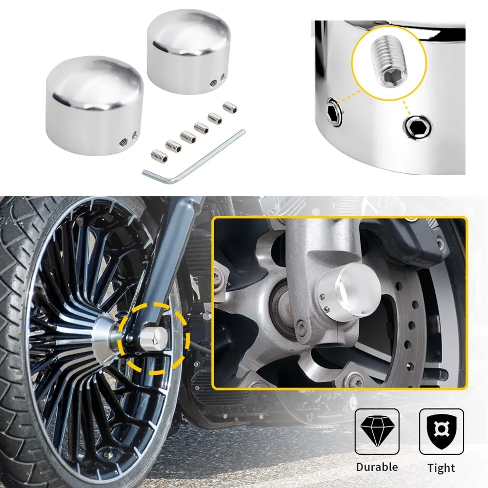 Tapas ajustables para tuercas de eje Harley Sportster 883/1200 - imagen 5