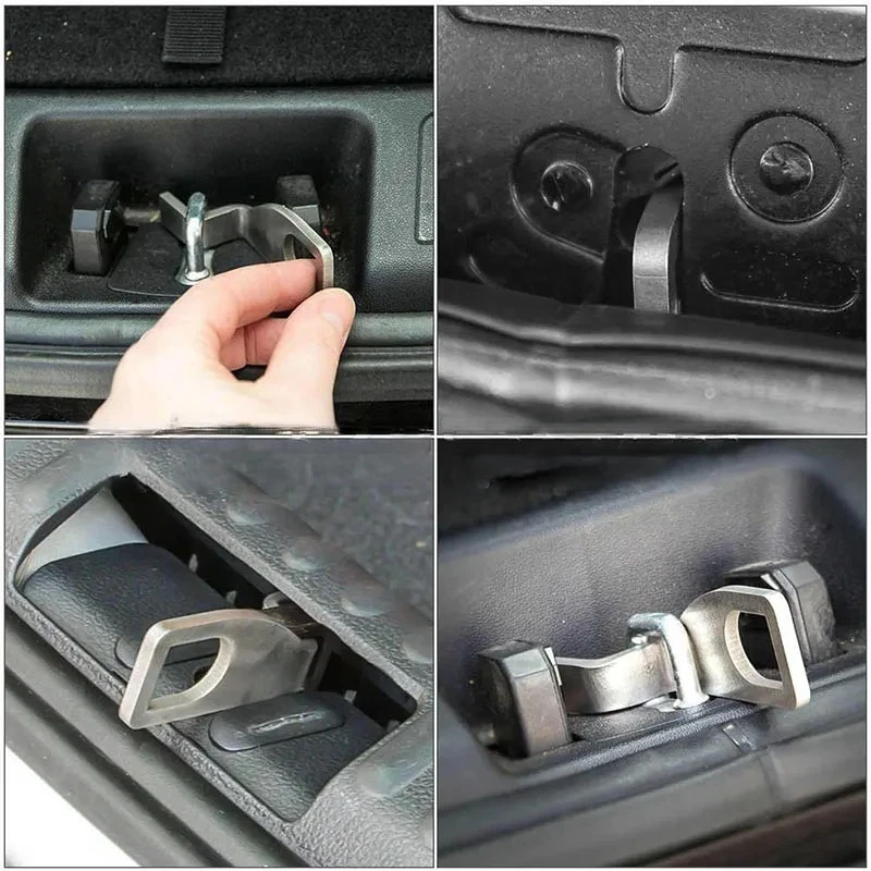 Soporte acero inox puerta trasera VW T5 T6 California Multivan - imagen 5