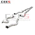 no cat downpipe