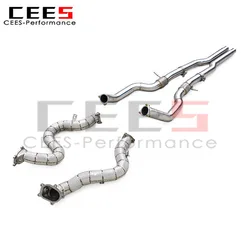 Tubo de bajada CEES de acero inoxidable – Audi S8 D4 4.0 TFSI