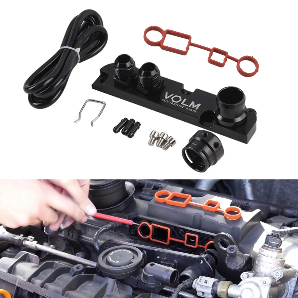 Kit adaptadores válvula PCV para VW Audi SEAT SKODA 2.0 TFSI ea113 - imagen 2