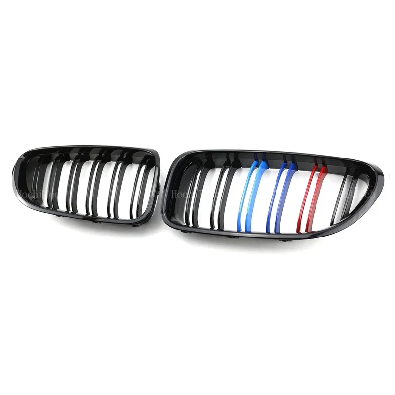 Rejilla delantera BMW Serie 6 F06 F12 F13 doble riñón brillante - imagen 5