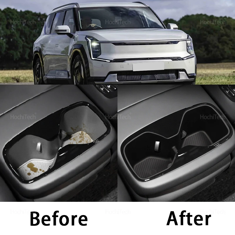 Organizador reposabrazos trasero con portavasos – Kia EV9 MV 2024-2025 - imagen 5