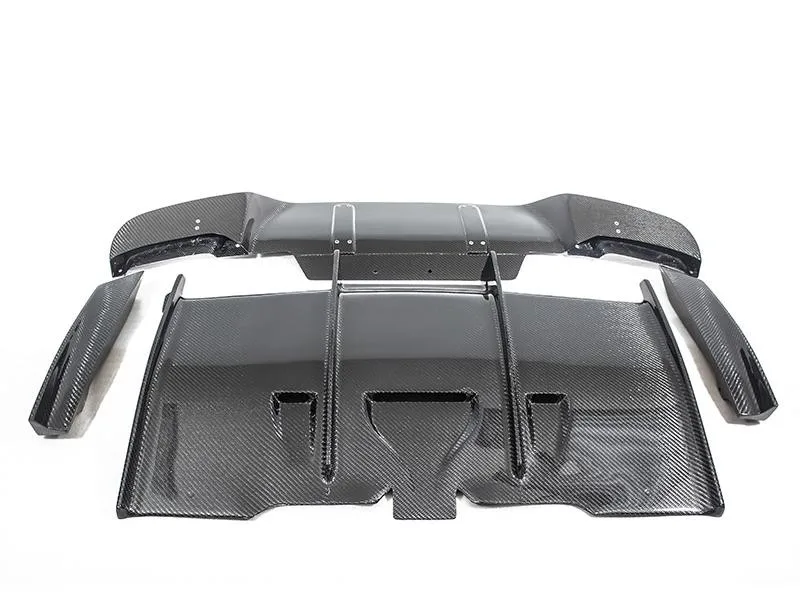 Difusor trasero de fibra de carbono estilo PSM para BMW M6 F06/F12/F13 - imagen 2