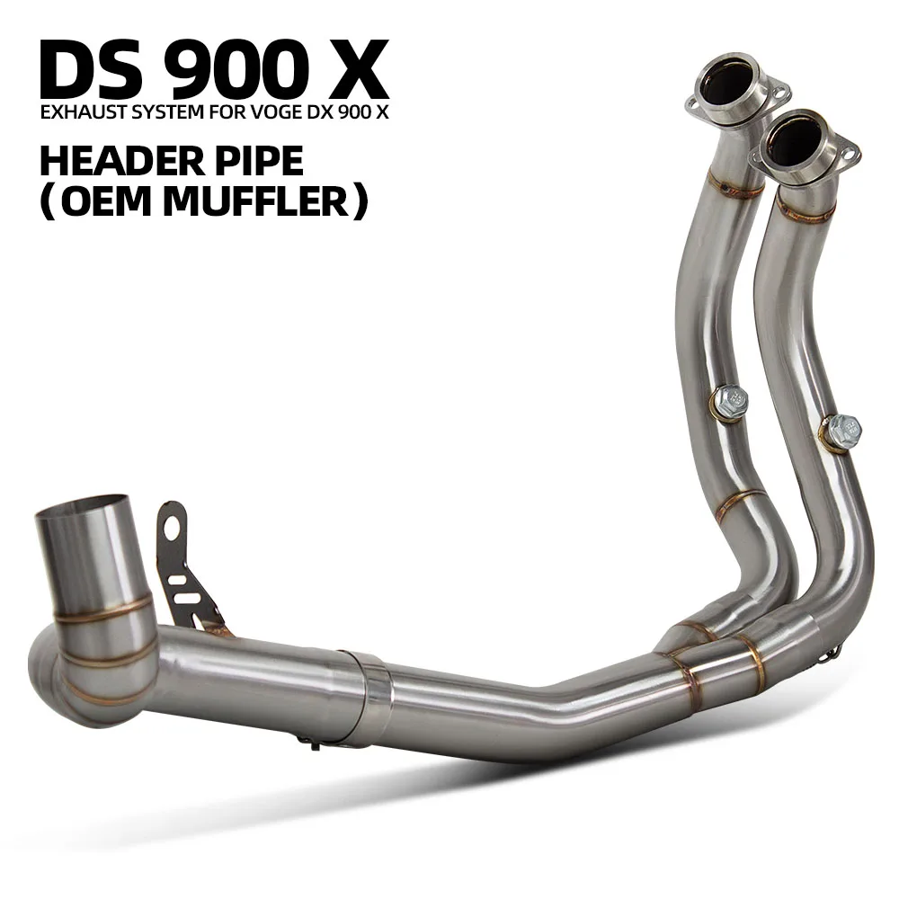 Colector de escape acero inoxidable VOGE DS900