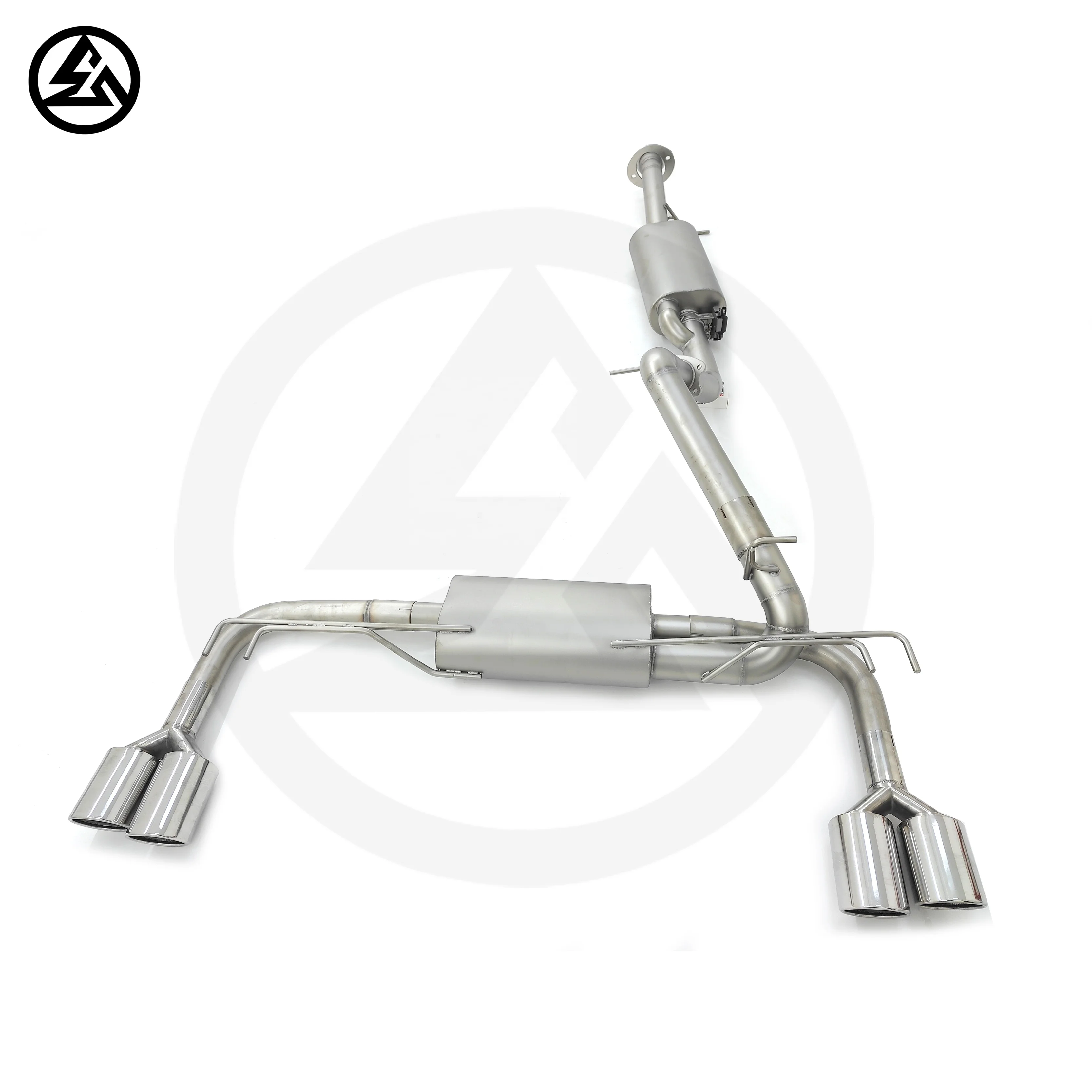 Componentes del sistema de escape valvetronic incluidos en el conjunto catback