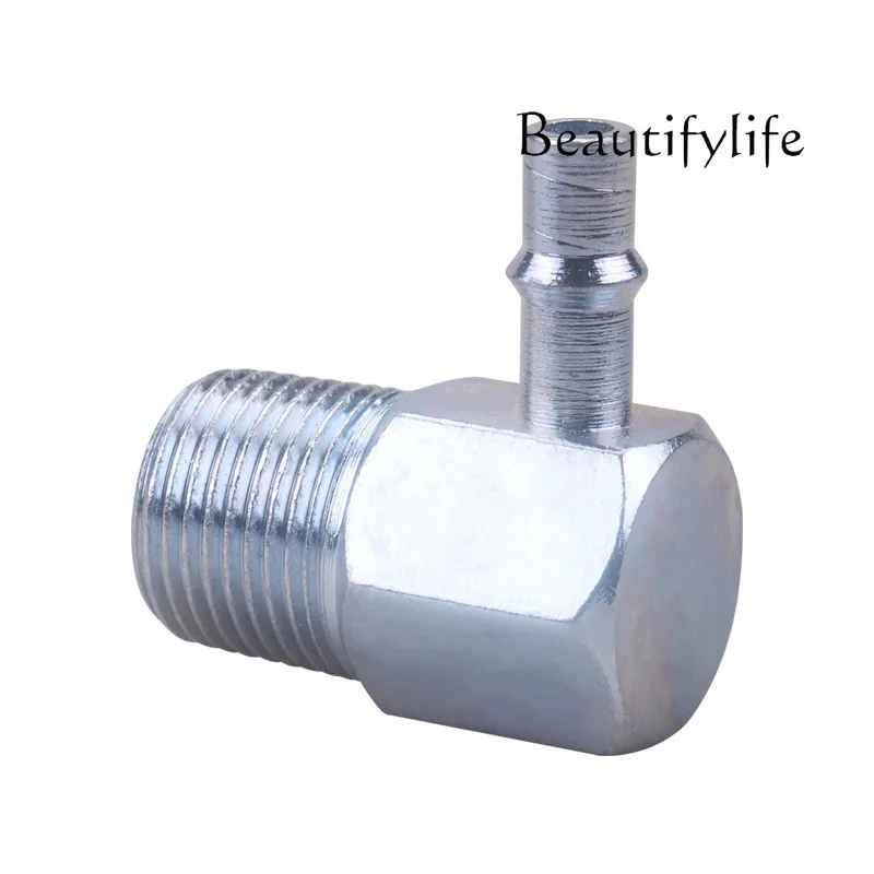 Adaptador de vacío 90° para colector admisión rosca 3/8" NPT a 1/4"