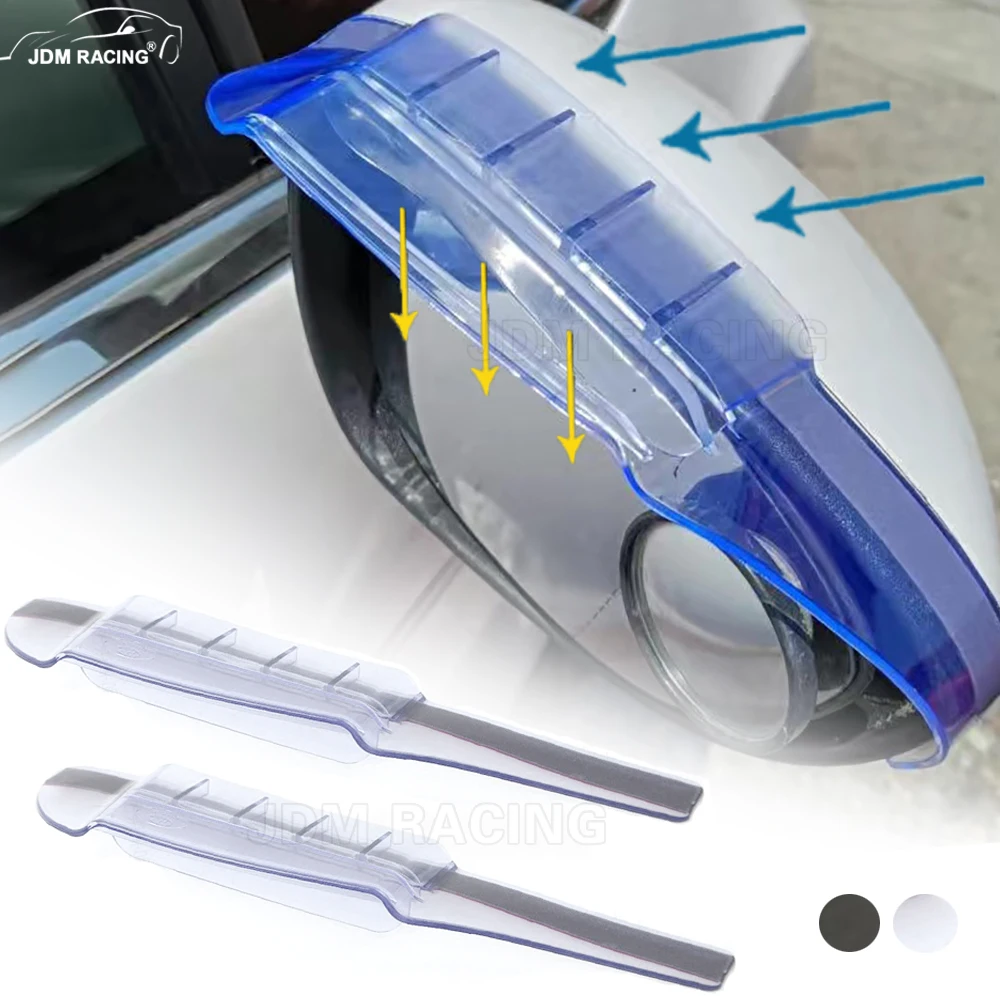 Visera espejo retrovisor universal – Protector lluvia y sol para coche