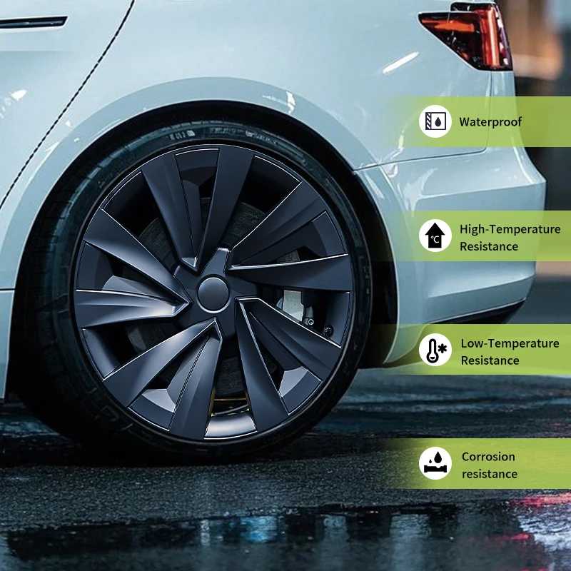 Tapacubos de 19 pulgadas estilo turbina para Tesla Model Y Juniper 2025 - imagen 5