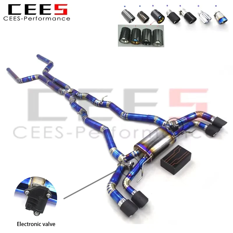 Escape Deportivo Cees Catback BMW X5M X6M 4.4TT Biturbo