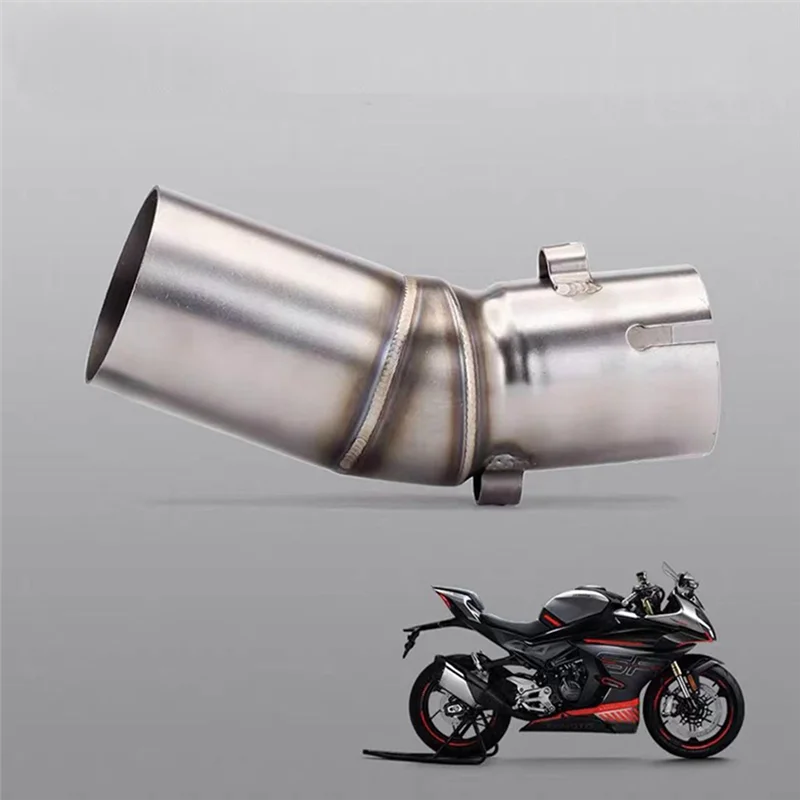 Tubo intermedio escape modificado CFMOTO 450SR 2022-2023 compatible - imagen 4