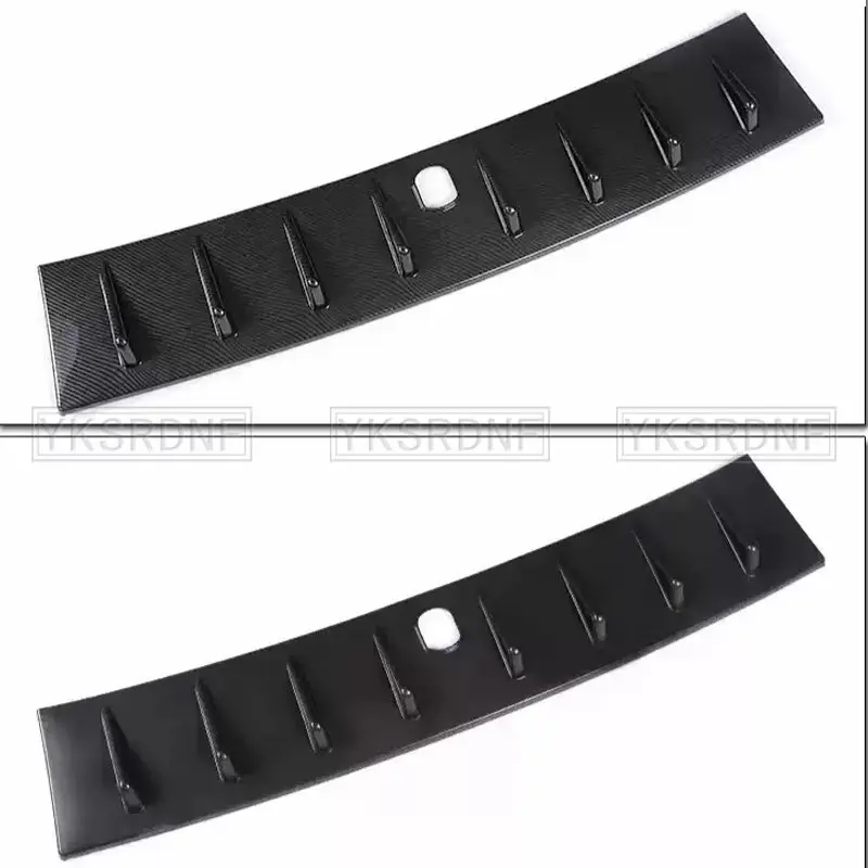 Para Mitsubishi Lancer EX alerón de techo 2009 10 11 12 13 14 15 2016 Material plástico PP alerón de techo de ventana trasera de coche sin pintar - imagen 5