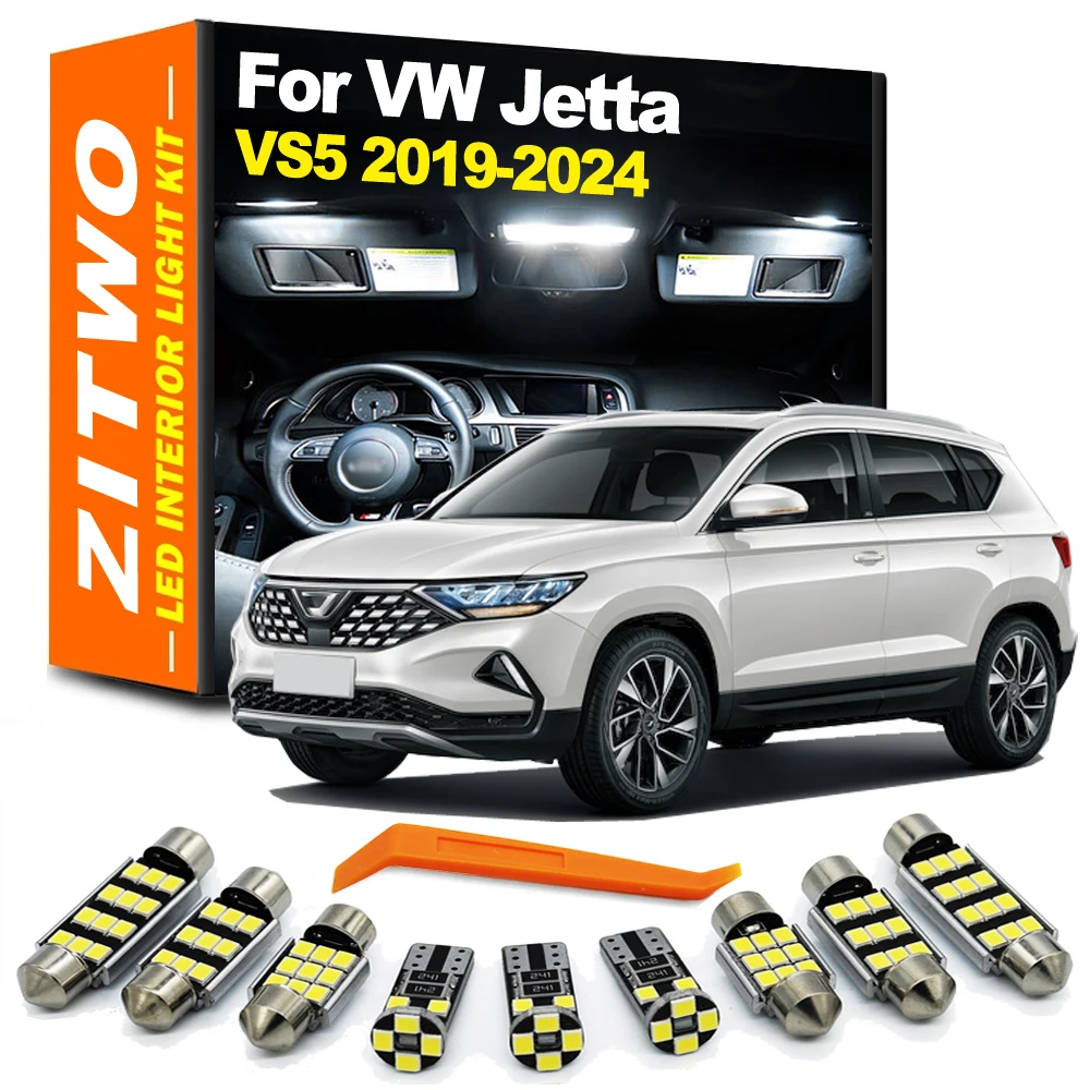 Kit luces LED interiores ZITWO para VW Jetta VS5 2019-2024