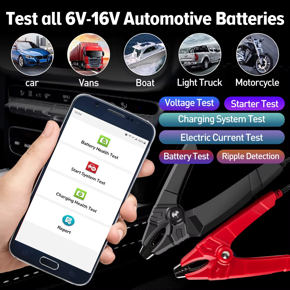 LAUNCH BST-360 Comprobador de baterías Bluetooth - imagen 3