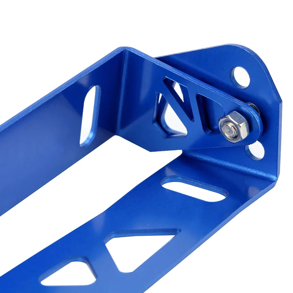 Soporte de matrícula JDM negro ajustable para tuning - imagen 4