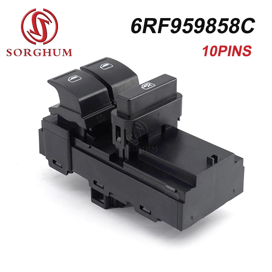 SORGHUM 6RF959858C interruptor de elevalunas para VW Polo Vento Skoda