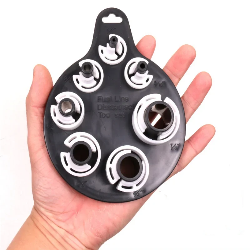 7 unids/set herramienta de desconexión de línea de combustible de plástico para coche A/C eliminación de conductos de aire acondicionado herramienta de lavado de coches mantenimiento de juego de chorro