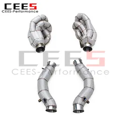 Tubo bajada escape CEES acero inoxidable para Lamborghini Gallardo 5.0