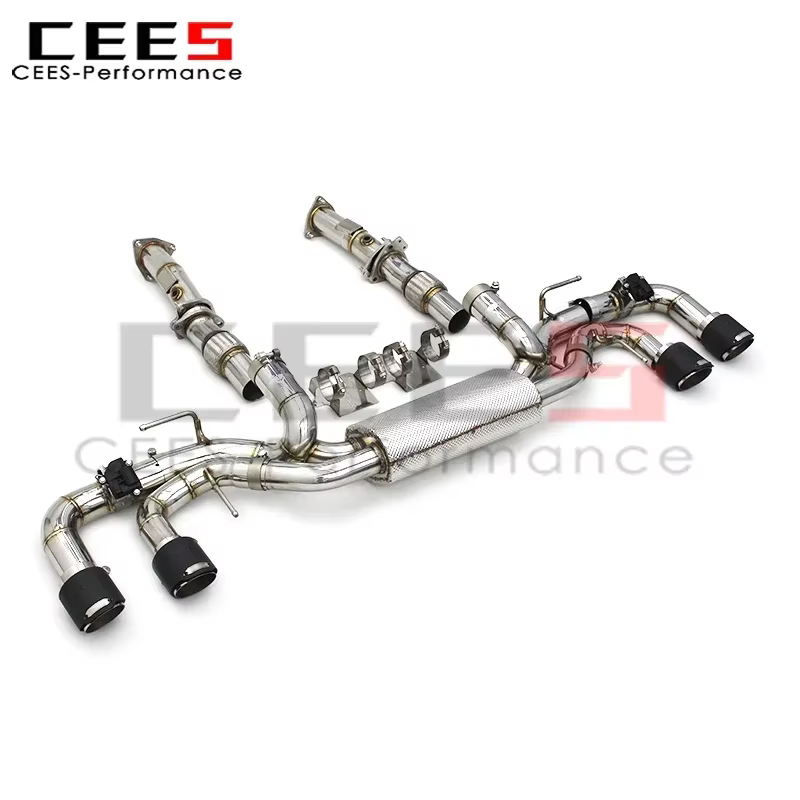 CEES escape cat-back de acero inoxidable para Chevrolet Corvette C8 - imagen 3