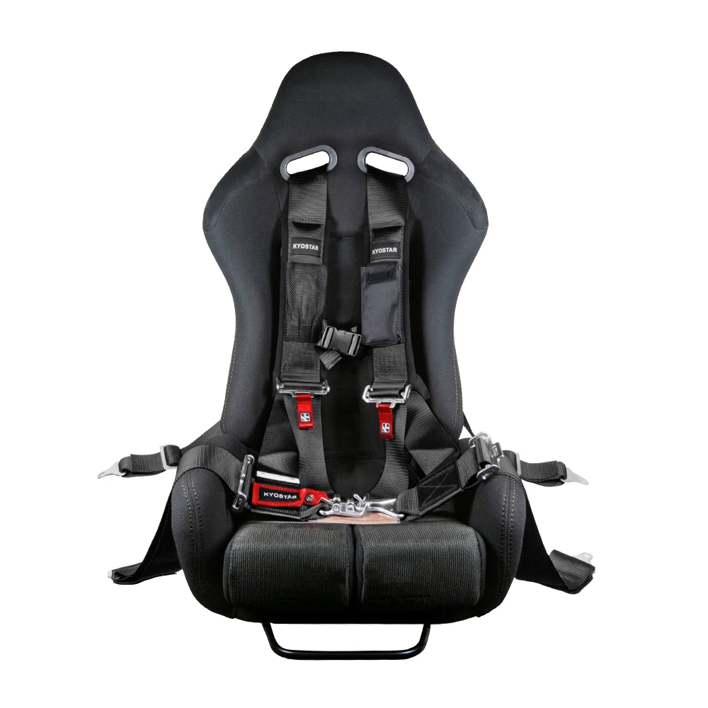 KYOSTAR Arnés de seguridad 4 puntos con hombreras para Go Kart - imagen 2