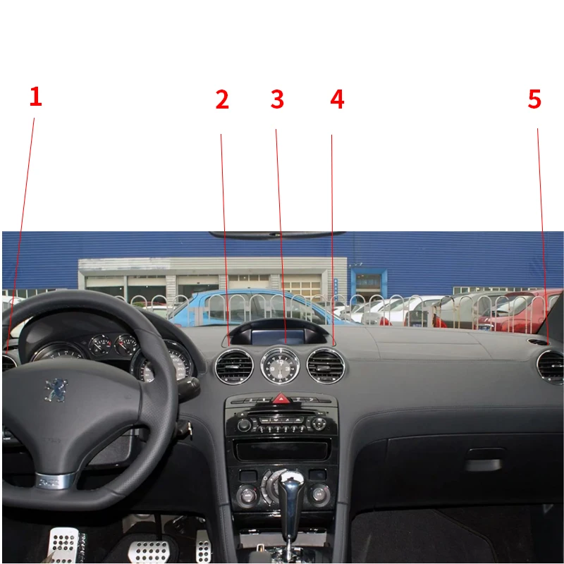Salida de escape silenciador Peugeot 308 CC SW 408 RCZ - imagen 5