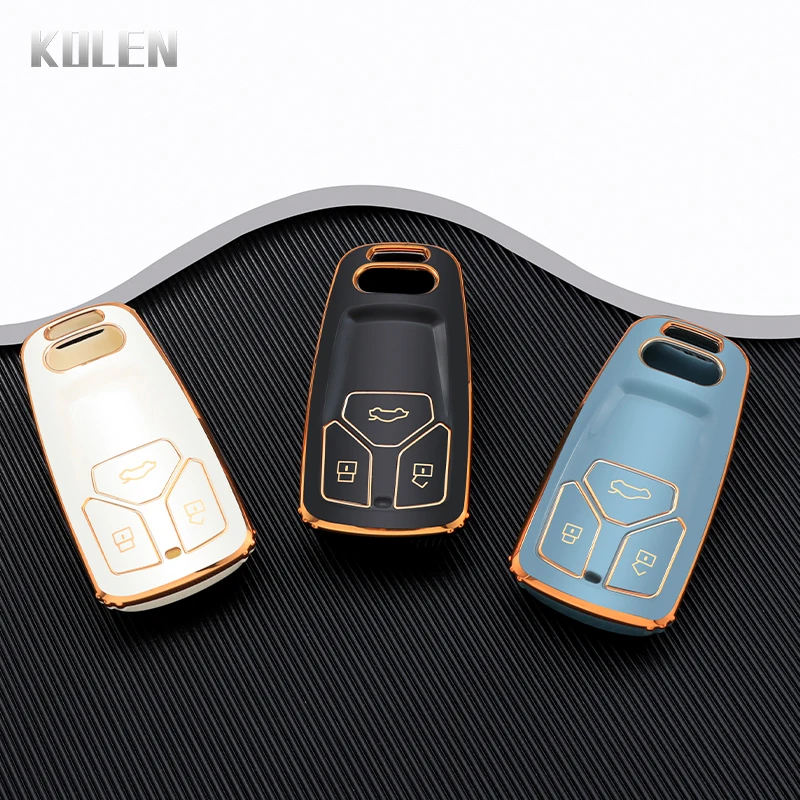 Funda TPU llave remota Audi A4 A5 A6 Q5 Q7 TT S4 S5 - imagen 3