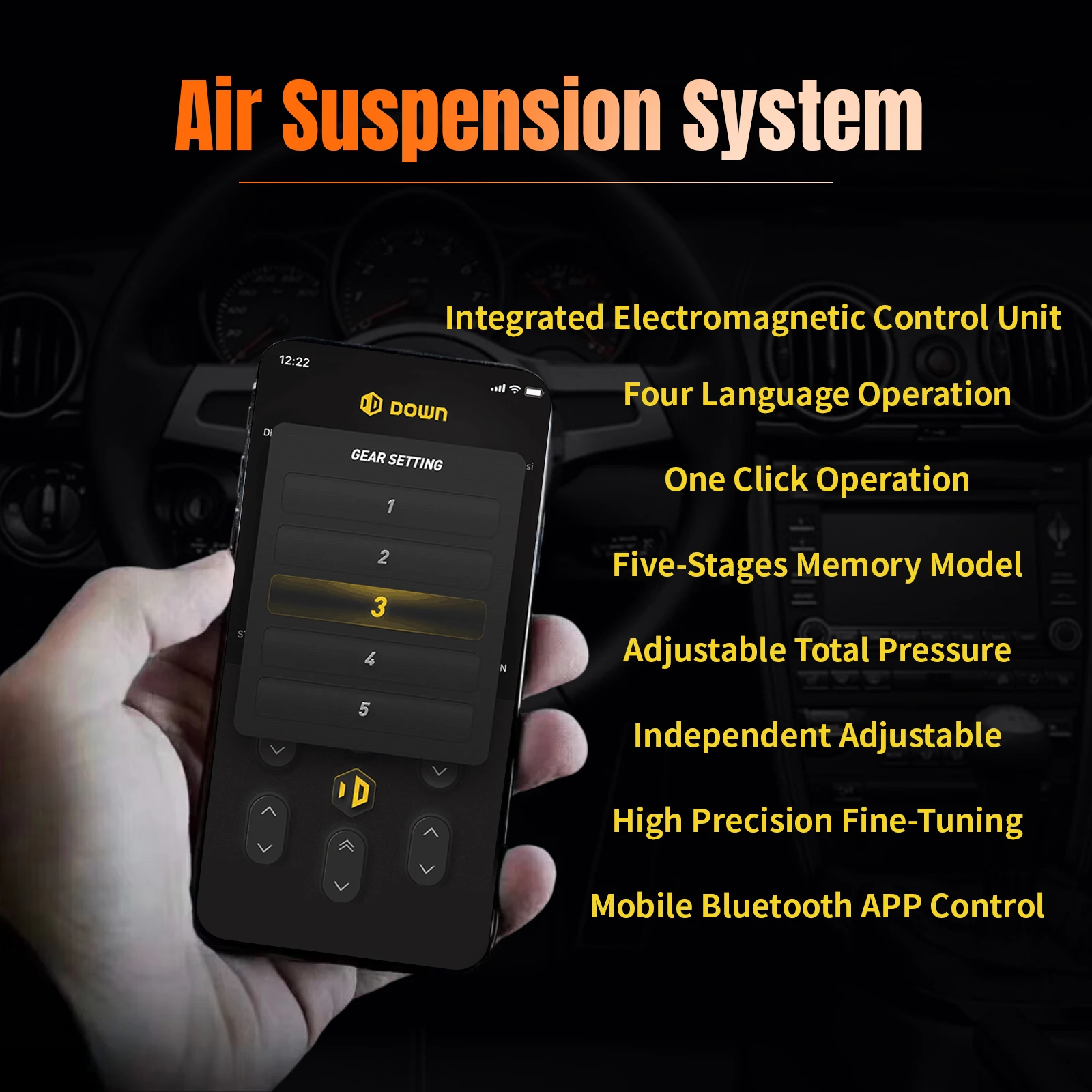 MP-DV8A12001 Sistema de gestión de aire para suspensión neumática - imagen 3