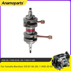 Conjunto cigüeñal Yamaha Banshee 350 con biela y cojinetes 87-06